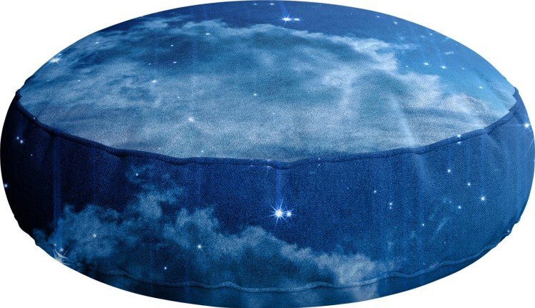 Подушка круглая Cortin «Ночное небо»